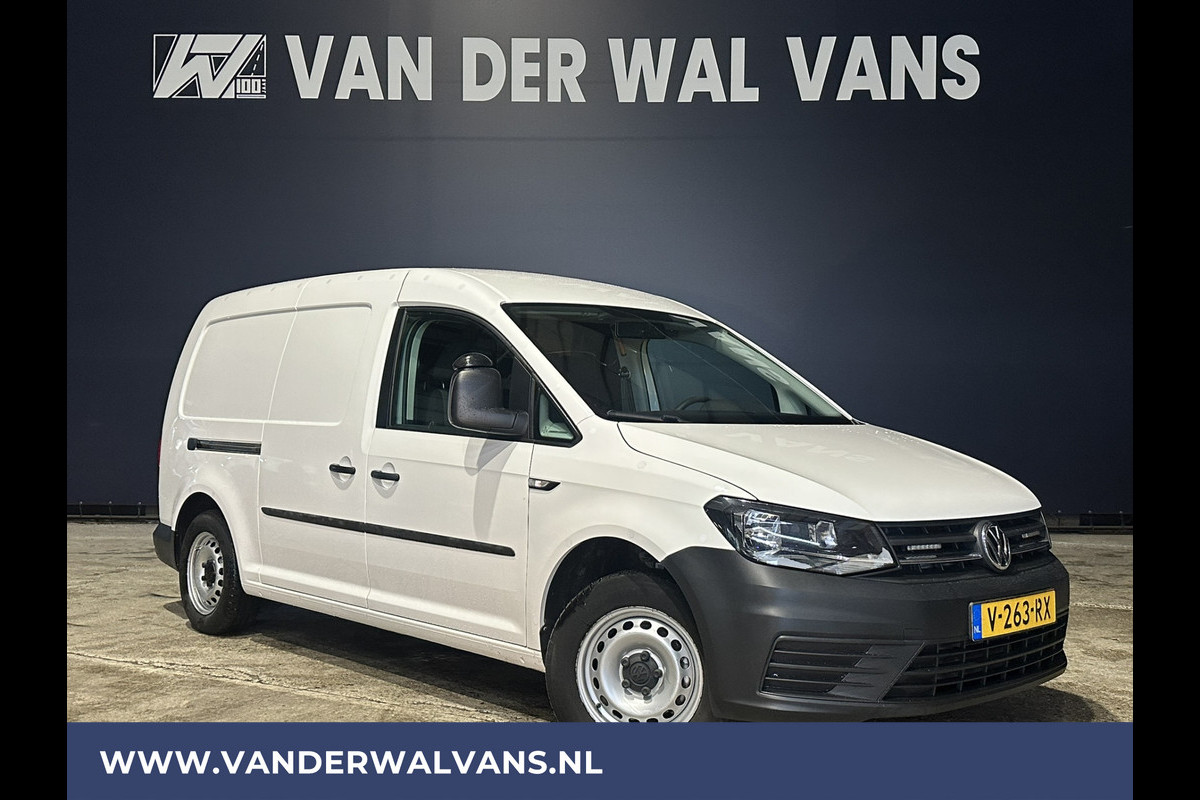 Volkswagen Caddy 2.0 TDI 102pk L2H1 Maxi inrichting Euro6 Airco | Navigatie | Apple Carplay | 1500kg Trekhaak Android Auto, Cruisecontrol, Zijdeur