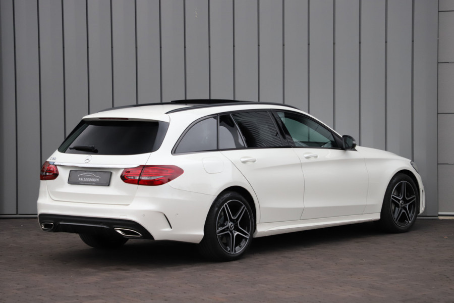 Mercedes-Benz C-Klasse Estate 180 AMG Aut9 | 156PK | Panoramadak | Stoelverw. | Virtual-cockpit | Night-pakket | Led | NL-auto | 2019.