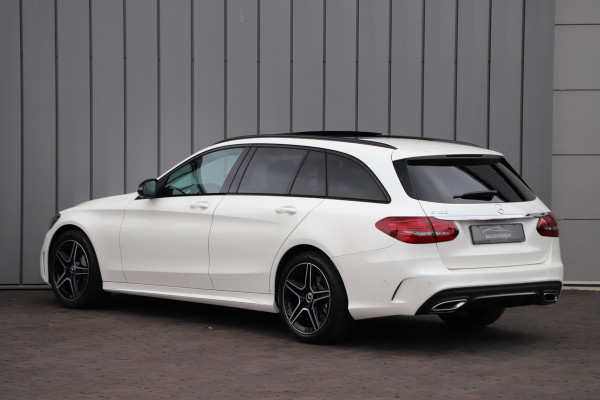 Mercedes-Benz C-Klasse Estate 180 AMG Aut9 | 156PK | Panoramadak | Stoelverw. | Virtual-cockpit | Night-pakket | Led | NL-auto | 2019.