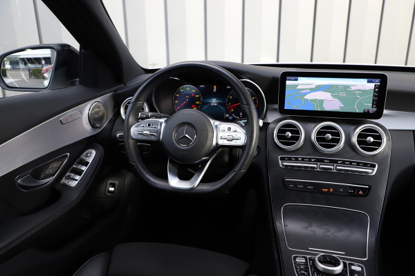 Mercedes-Benz C-Klasse Estate 180 AMG Aut9 | 156PK | Panoramadak | Stoelverw. | Virtual-cockpit | Night-pakket | Led | NL-auto | 2019.