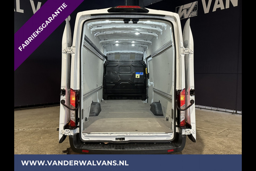 Ford Transit 2.0 TDCI 130pk L4H3 Jumbo Fabrieksgarantie Euro6 Airco | Camera | Cruisecontrol | Verwarmde voorruit | Stoelverwarming Parkeersensoren, Bijrijdersbank