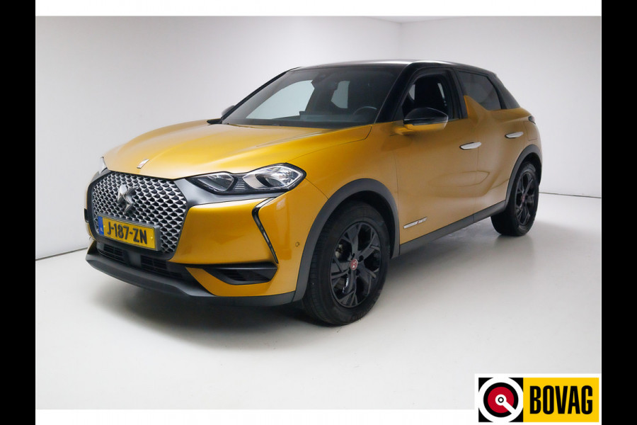 DS DS 3 Crossback E-Tense Bus. 50 kWh | Zwart dak | Navigatie 1/2 leder, Navigatie, D-Glas, PDC