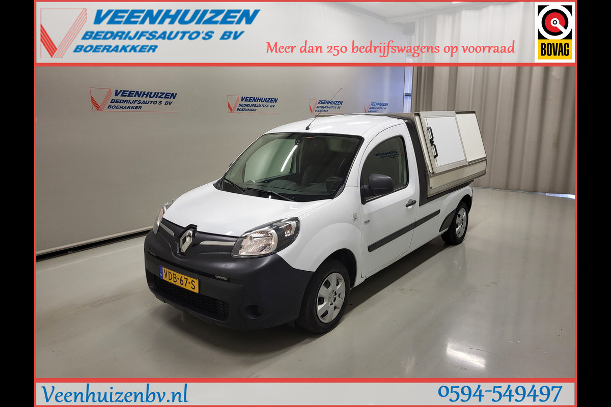 Renault Kangoo Z.E. Maxi Kipper 230km Actieradius! Eigen Accu