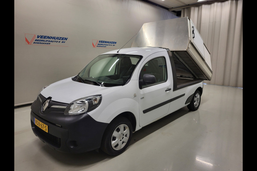 Renault Kangoo Z.E. Maxi Kipper 230km Actieradius! Eigen Accu