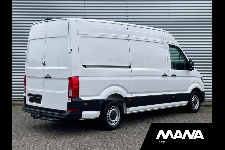 Volkswagen Crafter 35 2.0 3.180 L3H3 RWD 180pk Airco Camera Navi Trekhaak CarPlay Laadruimtebekleding 12V Opstapbumper Leder Bijrijdersbank