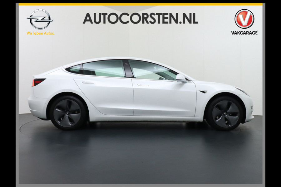 Tesla Model 3 Long Range 75kWh 463PK FSD-Full Self Driving Computer-3 Premium Audio 4wd  18" Lmv AutoPilot Panoramadak Camera's Leder Adaptive Stoel en achterbank verwarming Keyless Electr.Stoelen+Memory+Easy-Entry WiFi Origineel Nederlandse auto Grootste accu, Tot 16,5kwh thuis laden.