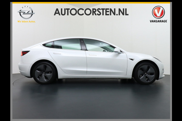 Tesla Model 3 Long Range 75kWh 463PK FSD-Full Self Driving Computer-3 Premium Audio 4wd  18" Lmv AutoPilot Panoramadak Camera's Leder Adaptive Stoel en achterbank verwarming Keyless Electr.Stoelen+Memory+Easy-Entry WiFi Origineel Nederlandse auto Grootste accu, Tot 16,5kwh thuis laden.