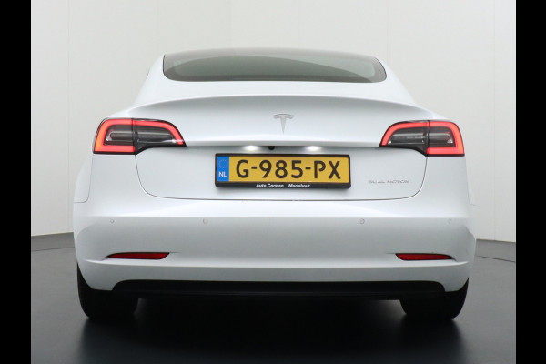 Tesla Model 3 Long Range 75kWh 463PK FSD-Full Self Driving Computer-3 Premium Audio 4wd  18" Lmv AutoPilot Panoramadak Camera's Leder Adaptive Stoel en achterbank verwarming Keyless Electr.Stoelen+Memory+Easy-Entry WiFi Origineel Nederlandse auto Grootste accu, Tot 16,5kwh thuis laden.