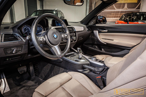 BMW 2 Serie Cabrio 218i High Executive|M-sport|H&K|Cam|Garan