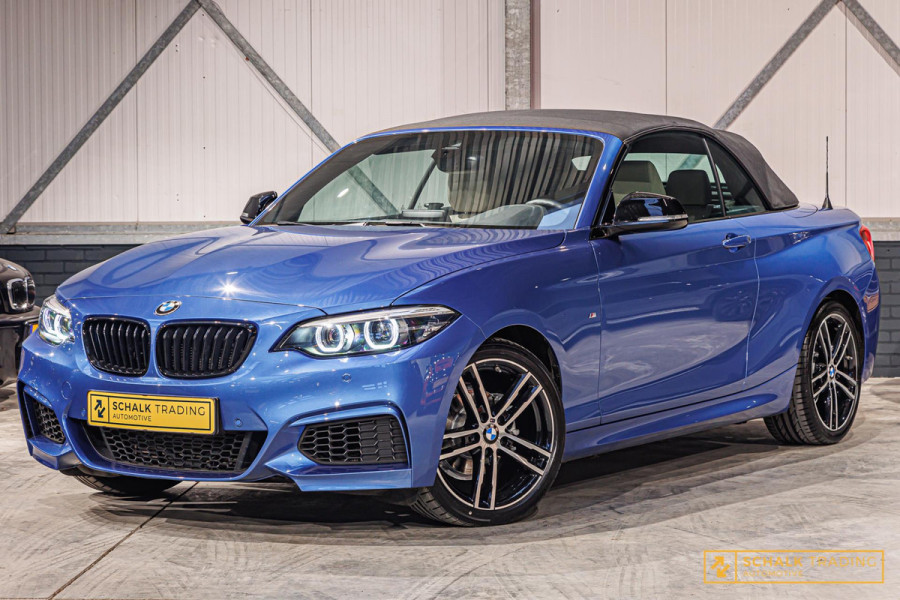 BMW 2 Serie Cabrio 218i High Executive|M-sport|H&K|Cam|Garan