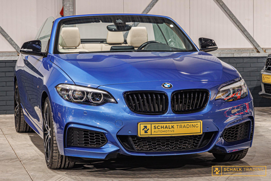 BMW 2 Serie Cabrio 218i High Executive|M-sport|H&K|Cam|Garan