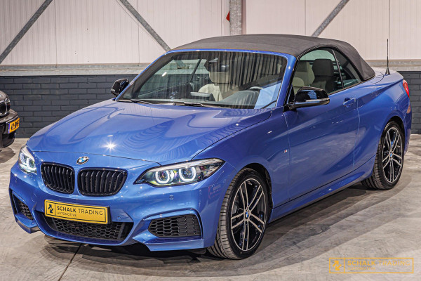 BMW 2 Serie Cabrio 218i High Executive|M-sport|H&K|Cam|Garan