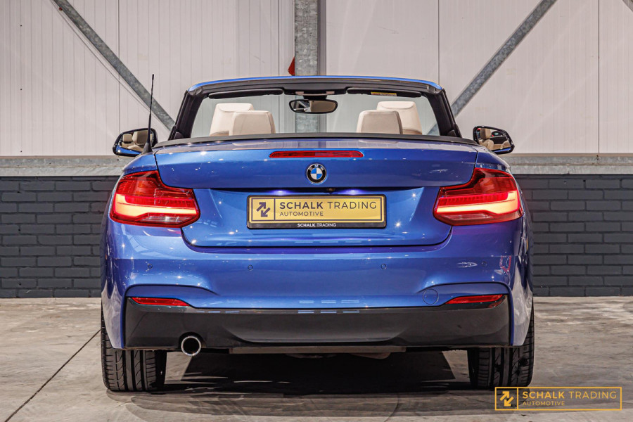 BMW 2 Serie Cabrio 218i High Executive|M-sport|H&K|Cam|Garan