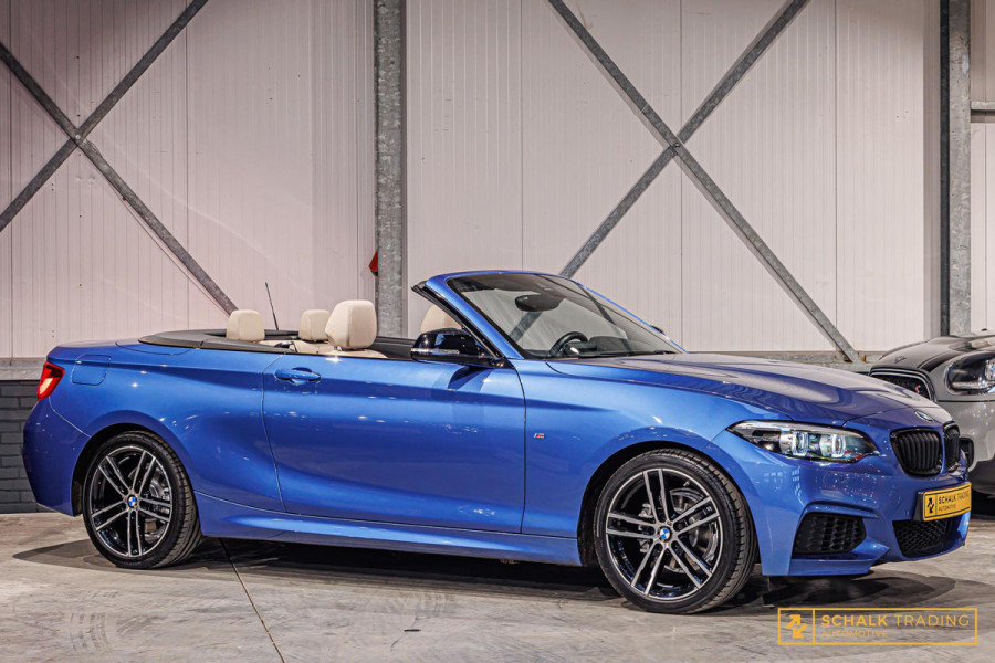 BMW 2 Serie Cabrio 218i High Executive|M-sport|H&K|Cam|Garan