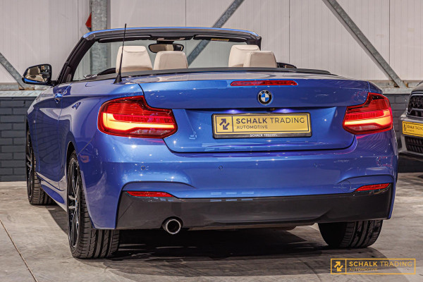 BMW 2 Serie Cabrio 218i High Executive|M-sport|H&K|Cam|Garan