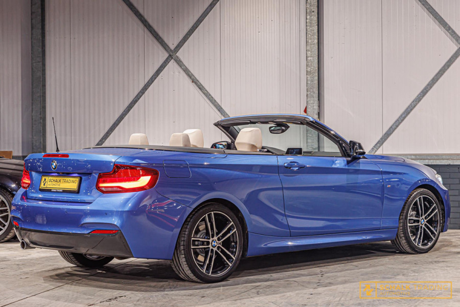 BMW 2 Serie Cabrio 218i High Executive|M-sport|H&K|Cam|Garan