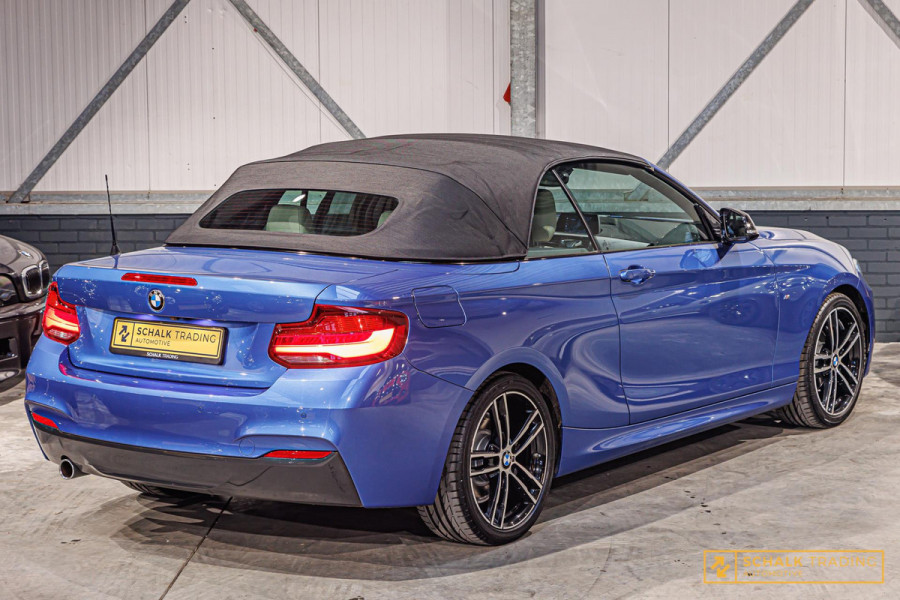 BMW 2 Serie Cabrio 218i High Executive|M-sport|H&K|Cam|Garan