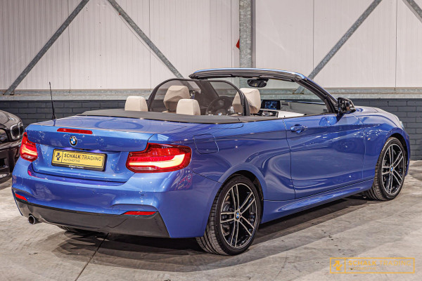 BMW 2 Serie Cabrio 218i High Executive|M-sport|H&K|Cam|Garan