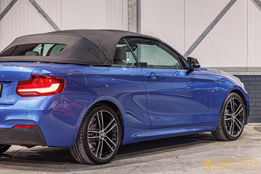 BMW 2 Serie Cabrio 218i High Executive|M-sport|H&K|Cam|Garan