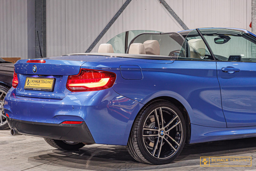 BMW 2 Serie Cabrio 218i High Executive|M-sport|H&K|Cam|Garan