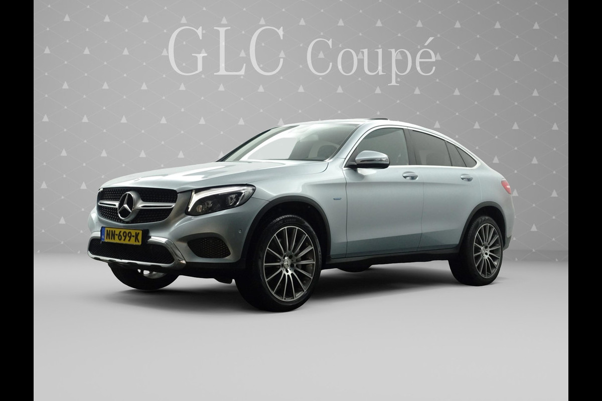 Mercedes-Benz GLC Coupé 350e 4MATIC Hybride AMG Prestige Plus Aut- Schuifdak I  Burmester I  Keyless I Lane Assist I   Leder Interieur