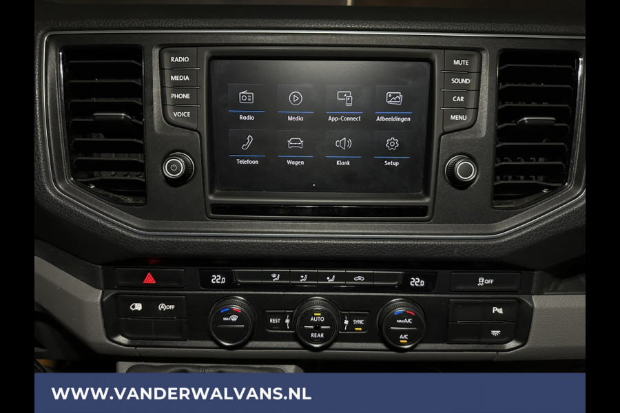 Volkswagen Crafter 2.0 TDI 141pk L3H3 L2H2 Euro6 Airco | Camera | Apple Carplay | Android Auto Parkeersensoren, Bijrijdersbank