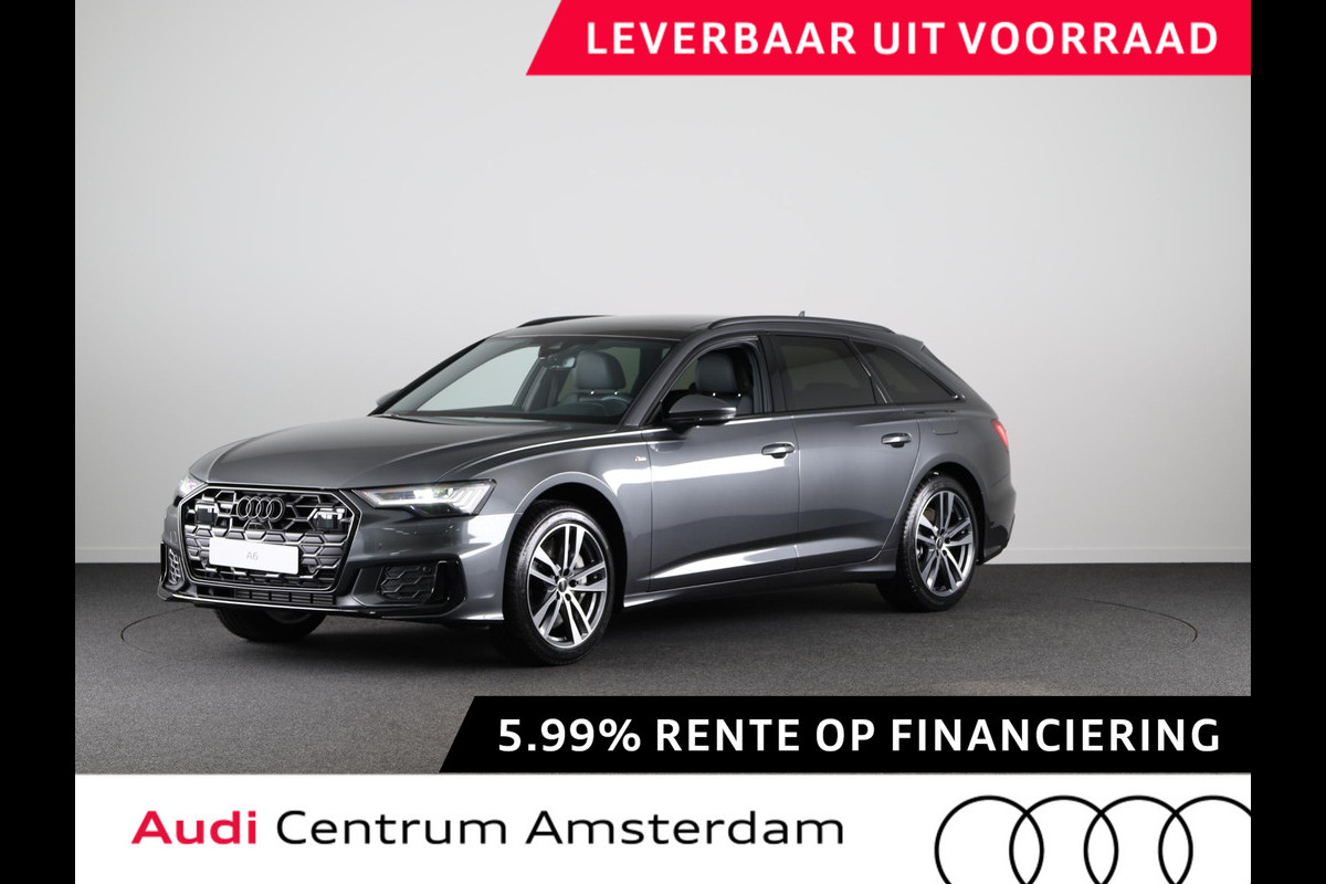 Audi A6 Avant 50 TFSI e quattro S edition Competition PHEV, panoramadak, assistentiepakket tour, achteruitrijcamera, B&O