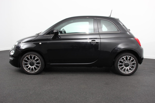 Fiat 500 1.0 Hybrid Star | Panoramadak | Parkeersensoren Achter | Lederen Bekleding | 16 Inch Lichtmetalen Velgen | Climatronic |