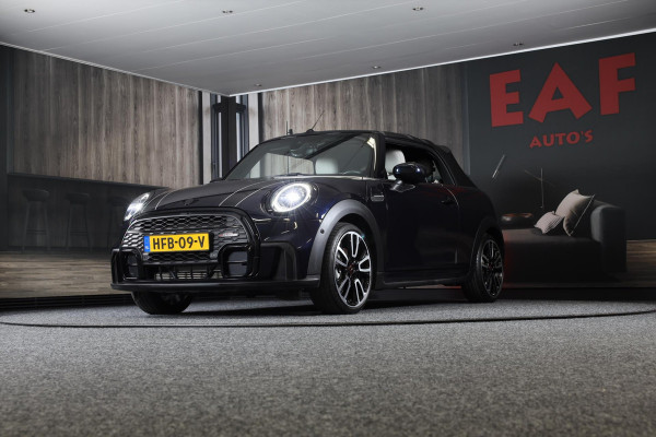 MINI Cabrio 1.5 Cooper JCW Pakket / Aut / Navi / Cc / Leder / Digital Cockpit / Sfeerverlichting / Windscherm / Led / Pdc