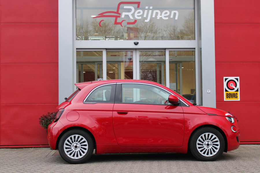 Fiat 500 RED 95PK 24 kWh | NAVIGATIE | APPLE CARPLAY/ANDROID AUTO | LANE ASSIST | CRUISE CONTROL | CLIMATE CONTROL | DAB+ RADIO | NIEUWE AUTO! |