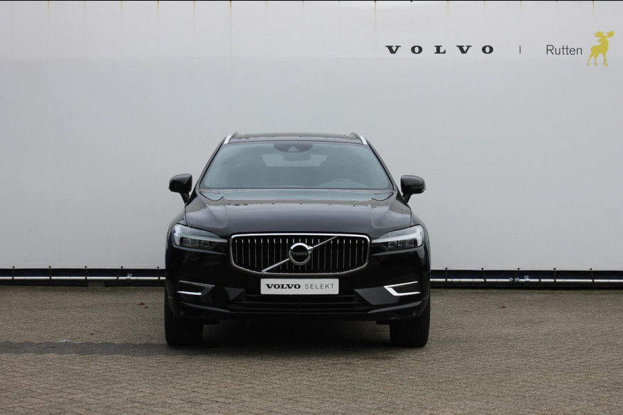 Volvo XC60 T6 340pk Automaat Inscription Recharge Panoramisch schuif-kanteldak / Lederen bekleding / Navigatie / Elektrisch verstelbare bestuurdersstoel met geheugen