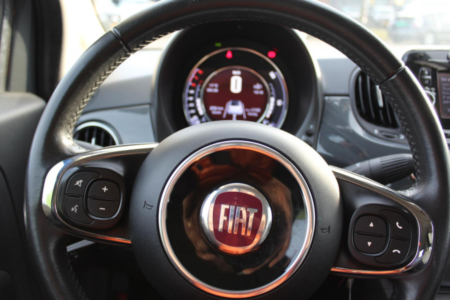 Fiat 500C 0.9 TwinAir Turbo Lounge cabrio 1 e eig navi clima cruise sensoren nap