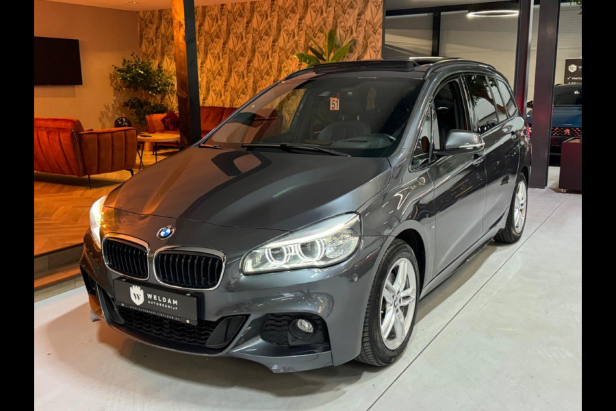 BMW 2 Serie Gran Tourer 218i M Sport Garantie Trekhaak Pano Head-up Camera Navi StoelVW Sfeer Cruise Clima Elekachterklep Rijklaar