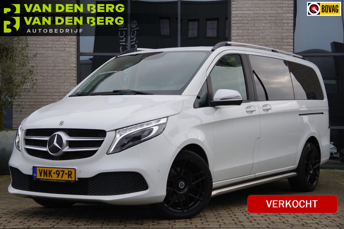 Mercedes-Benz V-Klasse 300d L2 DC-5P LED, LEDER, 2X SCHUIFDEUR, CAMERA, NAVI, CRUISE, CLIMA, STOELVERWARMING