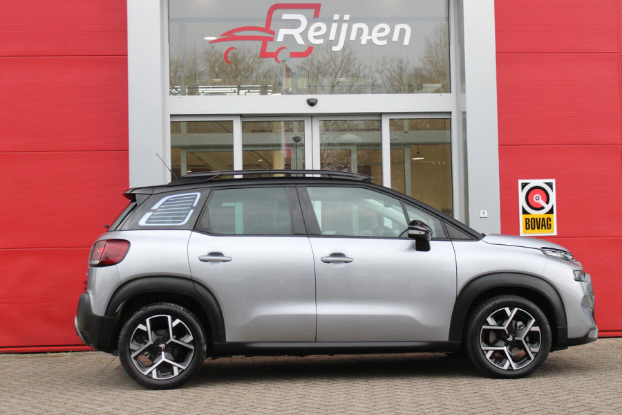 Citroën C3 Aircross 1.2 130PK AUTOMAAT MAX | KEYLESS ENTRY/START | NAVIGATIE | APPLE CARPLAY/ANDROID AUTO | ACHTERUITRIJ CAMERA | LED KOPLAMPEN | CLIMATE CONTROL | LANE ASSIST | LICHTMETALEN VELGEN 17" | CRUISE CONTROL |