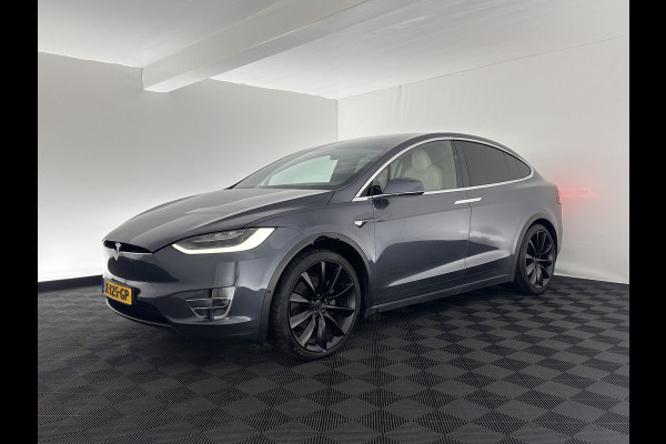 Tesla Model X Long Range [ 3-Fase ] (INCL-BTW) *7-PERS | AUTO-PILOT | FULL-LEATHER | NAVI-FULLMAP | FULL-LED | TOWBAR | AIR-SUSPENSION | DIGI-COCKPIT | KEYLESS | CAMERA | DAB+ | COMFORT-SEATS | AMBIENT-LIGHT | CARPLAY | 22''ALU