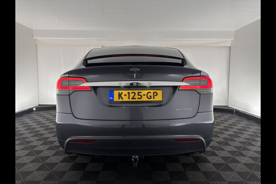 Tesla Model X Long Range [ 3-Fase ] (INCL-BTW) *7-PERS | AUTO-PILOT | FULL-LEATHER | NAVI-FULLMAP | FULL-LED | TOWBAR | AIR-SUSPENSION | DIGI-COCKPIT | KEYLESS | CAMERA | DAB+ | COMFORT-SEATS | AMBIENT-LIGHT | CARPLAY | 22''ALU