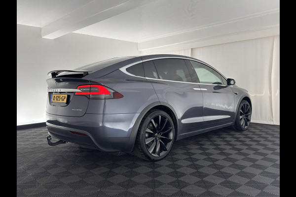 Tesla Model X Long Range [ 3-Fase ] (INCL-BTW) *7-PERS | AUTO-PILOT | FULL-LEATHER | NAVI-FULLMAP | FULL-LED | TOWBAR | AIR-SUSPENSION | DIGI-COCKPIT | KEYLESS | CAMERA | DAB+ | COMFORT-SEATS | AMBIENT-LIGHT | CARPLAY | 22''ALU