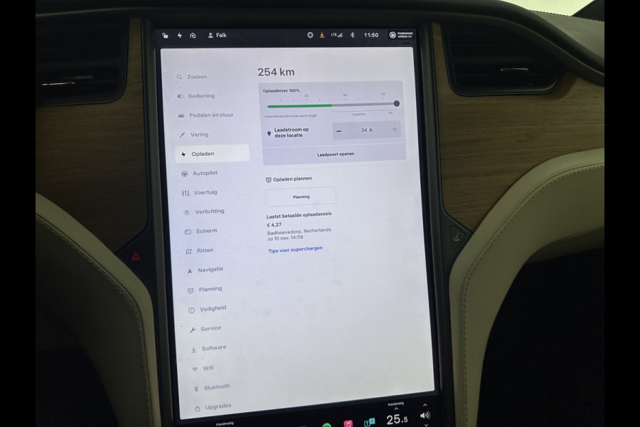 Tesla Model X Long Range [ 3-Fase ] (INCL-BTW) *7-PERS | AUTO-PILOT | FULL-LEATHER | NAVI-FULLMAP | FULL-LED | TOWBAR | AIR-SUSPENSION | DIGI-COCKPIT | KEYLESS | CAMERA | DAB+ | COMFORT-SEATS | AMBIENT-LIGHT | CARPLAY | 22''ALU