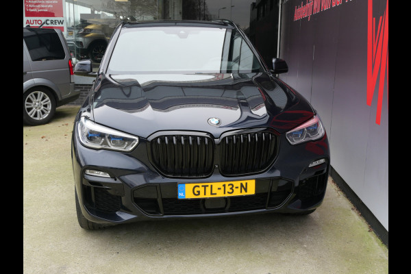 BMW X5 xDrive45e M-SPORT | PANORAMA | LASER | TREKHAAK | H/K | CARBON ZWART | 1e EIG!!