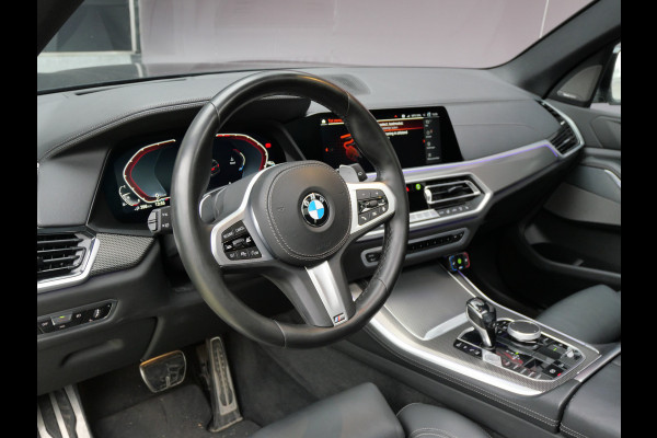 BMW X5 xDrive45e M-SPORT | PANORAMA | LASER | TREKHAAK | H/K | CARBON ZWART | 1e EIG!!