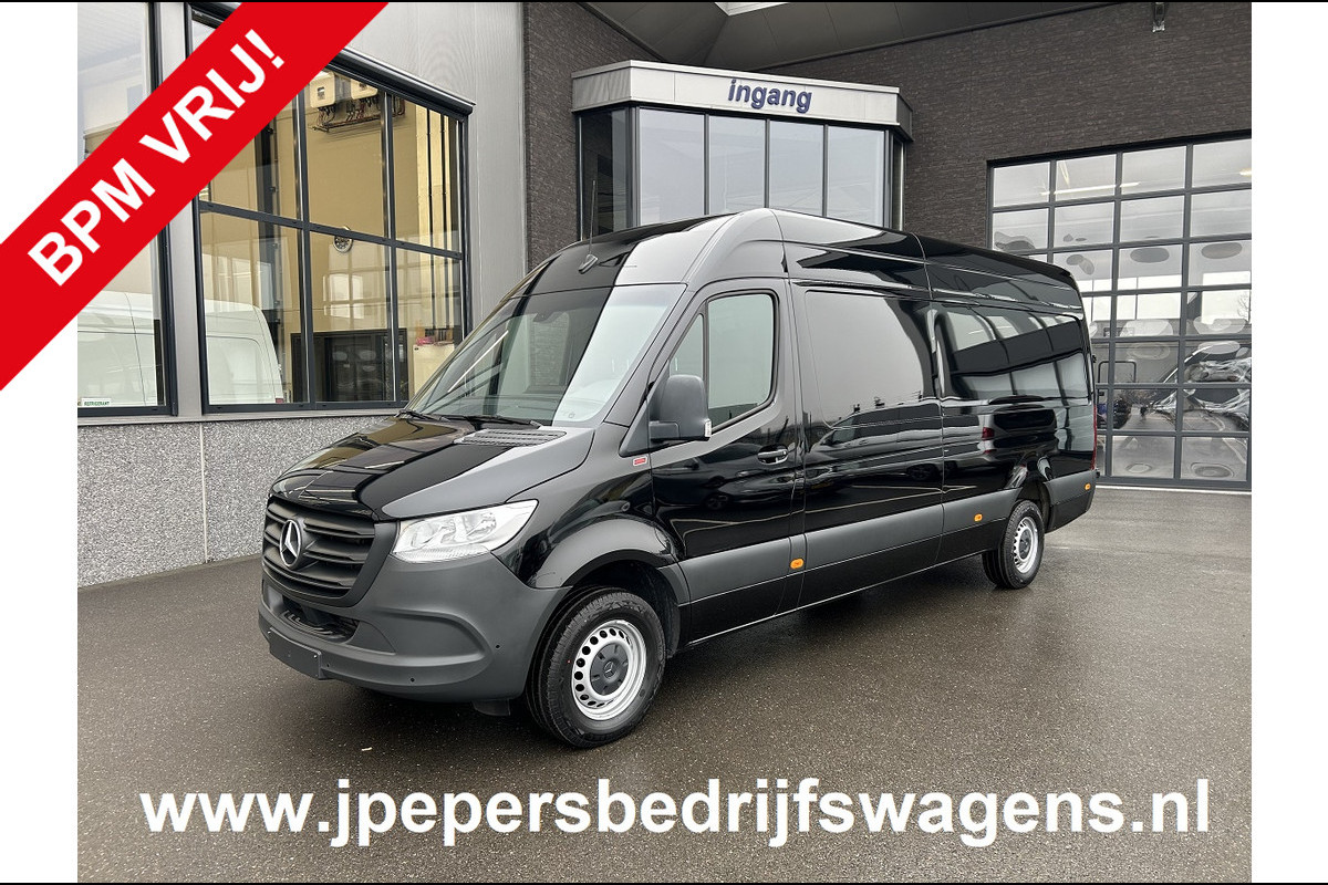 Mercedes-Benz Sprinter 317 CDI L3 H2 MBUX / Carplay navigatie / Camera / Parkeersensoren / Cruise control / Airco / 270 Graden achterdeuren