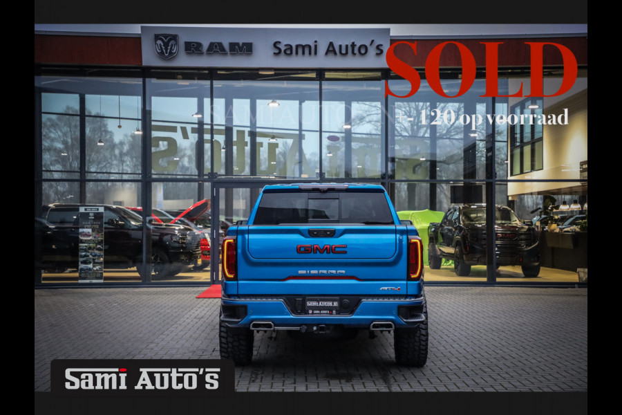 GMC Sierra AT4 | LPG | VIRTUAL COCKPIT | BOM VOL | DC | DODGE RAM EN GMC DEALER NEDERLAND | 6.2 V8 4X4 | GRIJSKENTEKEN | DUBBELE CABINE | PICK UP | VOORRAAD 2244 -  7947 |