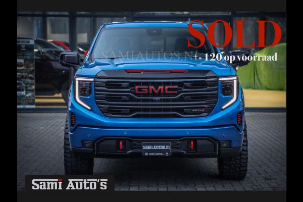 GMC Sierra AT4 | LPG | VIRTUAL COCKPIT | BOM VOL | DC | DODGE RAM EN GMC DEALER NEDERLAND | 6.2 V8 4X4 | GRIJSKENTEKEN | DUBBELE CABINE | PICK UP | VOORRAAD 2244 -  7947 |