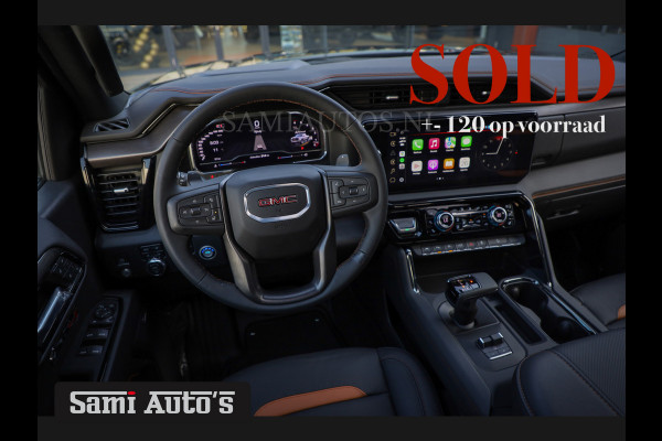 GMC Sierra AT4 | LPG | VIRTUAL COCKPIT | BOM VOL | DC | DODGE RAM EN GMC DEALER NEDERLAND | 6.2 V8 4X4 | GRIJSKENTEKEN | DUBBELE CABINE | PICK UP | VOORRAAD 2244 -  7947 |