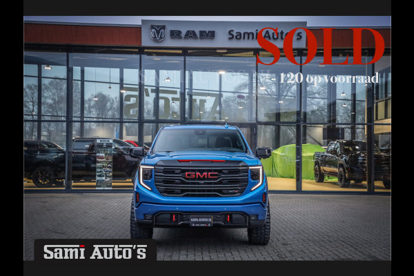 GMC Sierra AT4 | LPG | VIRTUAL COCKPIT | BOM VOL | DC | DODGE RAM EN GMC DEALER NEDERLAND | 6.2 V8 4X4 | GRIJSKENTEKEN | DUBBELE CABINE | PICK UP | VOORRAAD 2244 -  7947 |