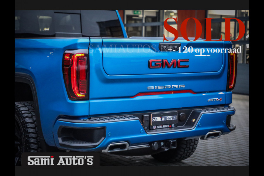 GMC Sierra AT4 | LPG | VIRTUAL COCKPIT | BOM VOL | DC | DODGE RAM EN GMC DEALER NEDERLAND | 6.2 V8 4X4 | GRIJSKENTEKEN | DUBBELE CABINE | PICK UP | VOORRAAD 2244 -  7947 |