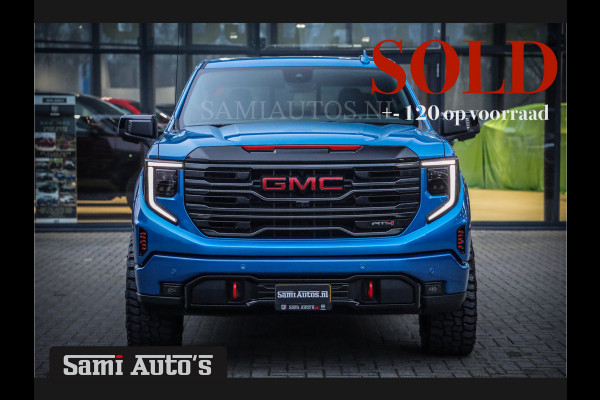 GMC Sierra AT4 | LPG | VIRTUAL COCKPIT | BOM VOL | DC | DODGE RAM EN GMC DEALER NEDERLAND | 6.2 V8 4X4 | GRIJSKENTEKEN | DUBBELE CABINE | PICK UP | VOORRAAD 2244 -  7947 |