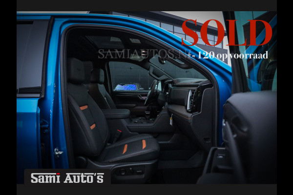 GMC Sierra AT4 | LPG | VIRTUAL COCKPIT | BOM VOL | DC | DODGE RAM EN GMC DEALER NEDERLAND | 6.2 V8 4X4 | GRIJSKENTEKEN | DUBBELE CABINE | PICK UP | VOORRAAD 2244 -  7947 |