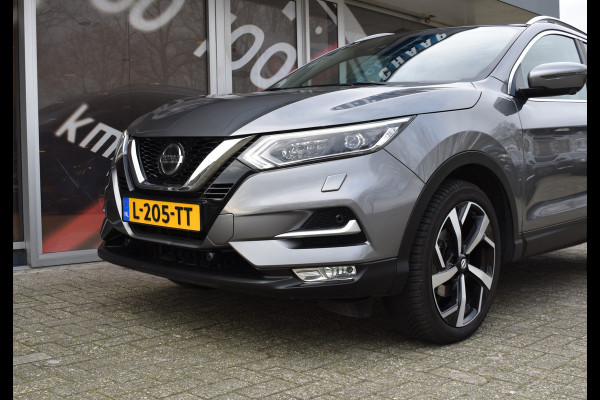 Nissan QASHQAI 1.3 DIG-T Design Edition Automaat / Panoramadak / Trekhaak / Carplay / Keyless / Leder